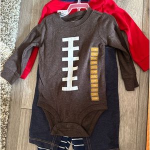 12 Months Brand New Carters football sports set